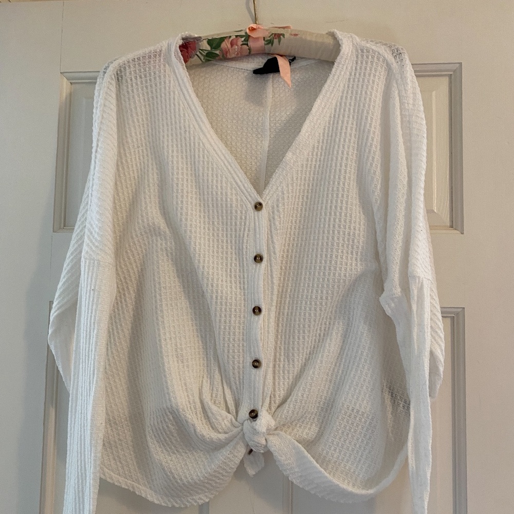 Urban Outfitters tie-font sweater